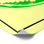 Trinidad und Tobago Poster, Bilder, Cartoon, Poster (Ecke)