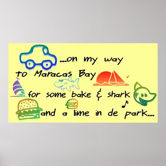 Trinidad und Tobago Poster, Bilder, Cartoon, Poster (Vorne)