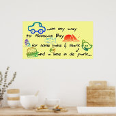 Trinidad und Tobago Poster, Bilder, Cartoon, Poster (Küche)