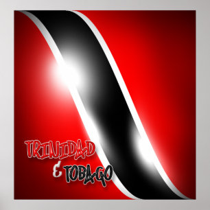 Trinidad und Tobago Poster Print