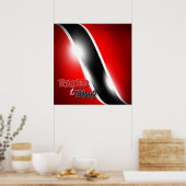 Trinidad und Tobago Poster Print (Küche)