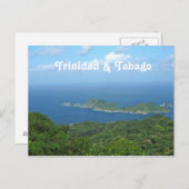 Trinidad und Tobago Postkarte (Vorne/Hinten)