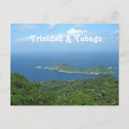 Trinidad und Tobago Postkarte (Vorderseite)