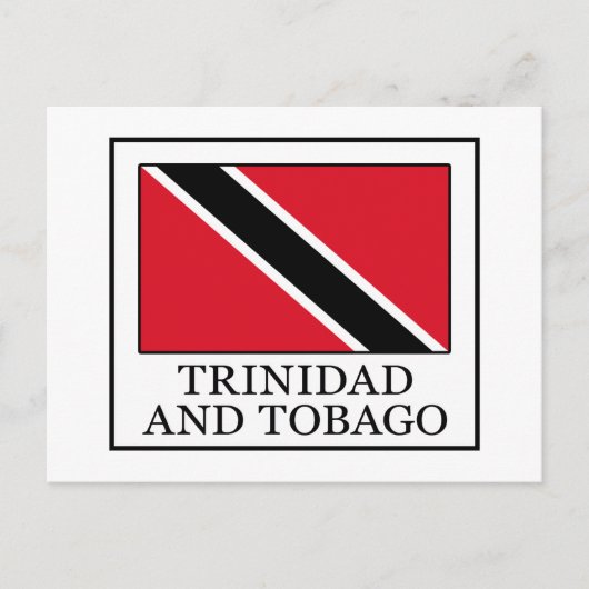 Trinidad und Tobago Postkarte (Vorderseite)