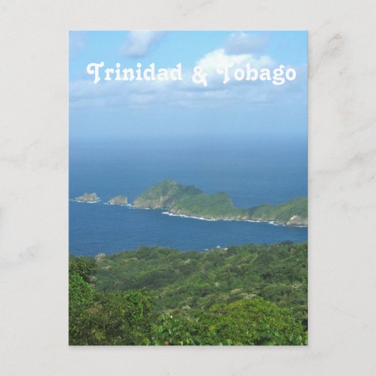 Trinidad und Tobago Postkarte (Vorderseite)
