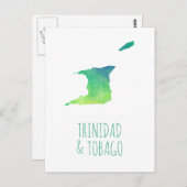 Trinidad und Tobago Postkarte (Vorne/Hinten)
