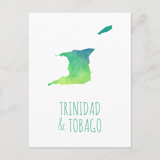 Trinidad und Tobago Postkarte (Vorderseite)