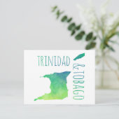Trinidad und Tobago Postkarte (Stehend Vorderseite)