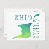 Trinidad und Tobago Postkarte (Vorne/Hinten)
