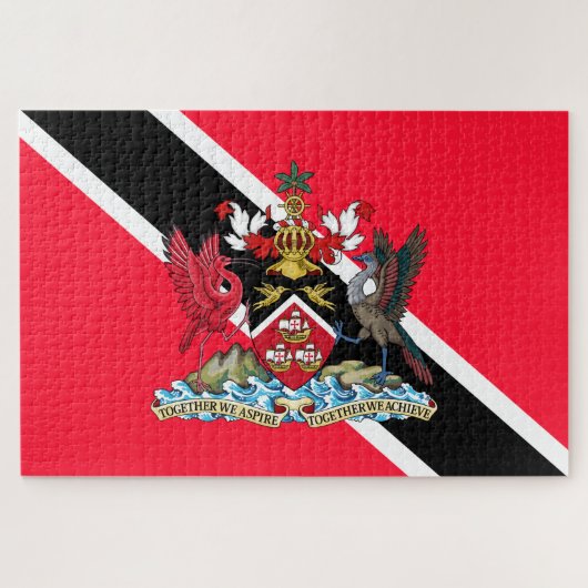Trinidad und Tobago Puzzle (Horizontal)