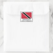 Trinidad und Tobago Quadratischer Aufkleber (Tasche)