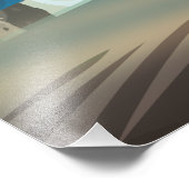 Trinidad und Tobago Reiseplakat Fotodruck (Ecke)