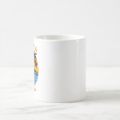 Trinidad und Tobago Retro Sunset Coffee Tasse (Mittel)