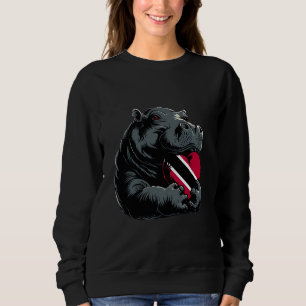 Trinidad und Tobago Rhino Trinidadian Flag Tobagon Sweatshirt