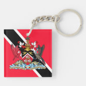 Trinidad und Tobago Schlüsselanhänger (Rückseite)