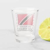 Trinidad und Tobago Schnapsglas (Rückseite)