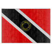 Trinidad und Tobago Schneidebrett (Vorderseite)