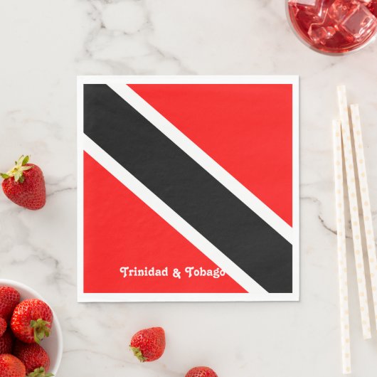 Trinidad und Tobago Serviette (Beispiel)