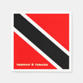 Trinidad und Tobago Serviette (Vorderseite)
