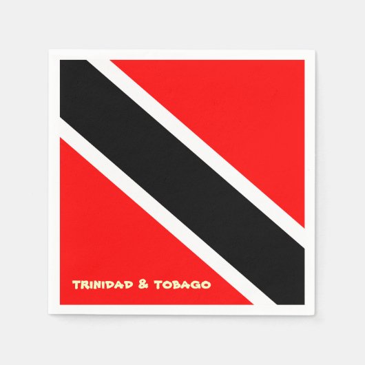 Trinidad und Tobago Serviette (Vorderseite)