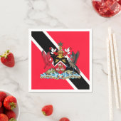 Trinidad und Tobago Serviette (Beispiel)