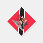 Trinidad und Tobago Serviette (Ecke)