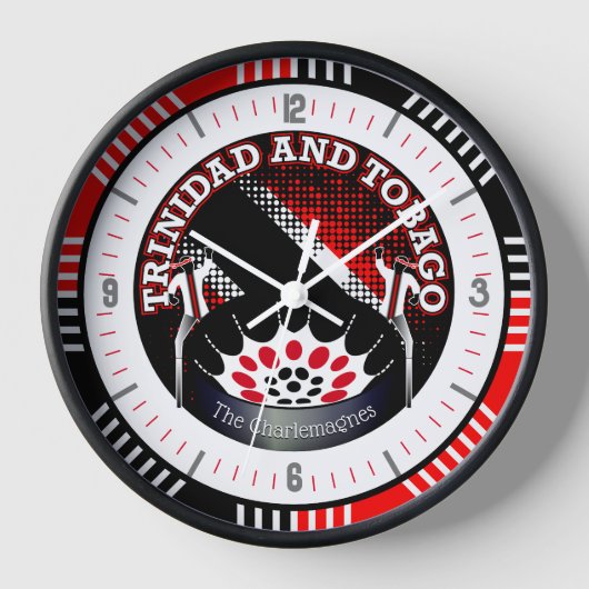 Trinidad und Tobago Souvenir Uhr (Vorderseite)