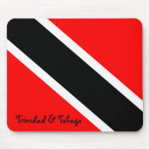 Trinidad und Tobago-Staatsflagge Mousepad (Vorne)