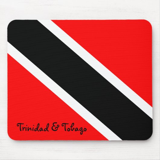 Trinidad und Tobago-Staatsflagge Mousepad (Vorne)