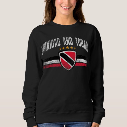 Trinidad und Tobago Sweatshirt (Vorderseite)