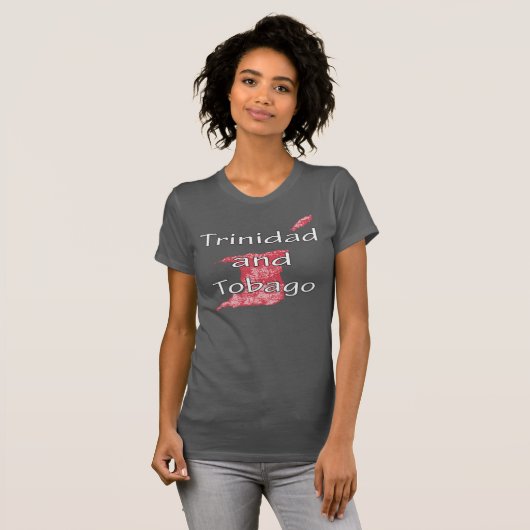 Trinidad und Tobago T-Shirt (Vorne ganz)