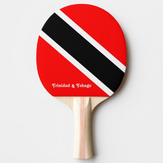 Trinidad und Tobago Tischtennis Schläger (Vorderseite)