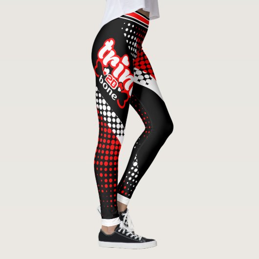 Trinidad und Tobago Trini zum Knochen Leggings (Rechts)