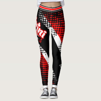 Trinidad und Tobago Trini zum Knochen Leggings