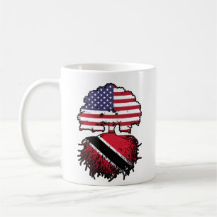 Trinidad und Tobago Trinidadian American USA Tree Kaffeetasse