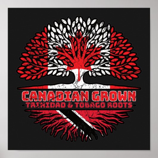 Trinidad und Tobago Trinidadian Kanada Poster (Vorne)