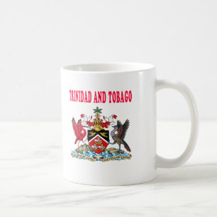 Trinidad und Tobago-Wappen Entwürfe Kaffeetasse