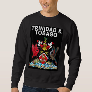 Trinidad und Tobago Wappen Trinidad und Tobago Fla Sweatshirt