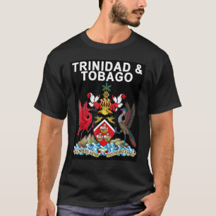 Trinidad und Tobago Wappen Trinidad und Tobago Fla T-Shirt