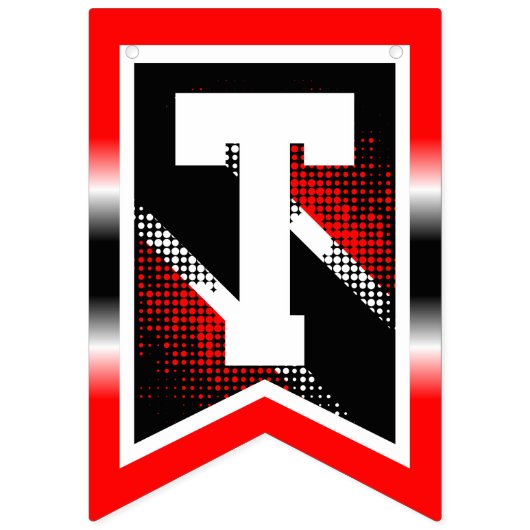 Trinidad und Tobago Wimpelkette (Erste Fahne)