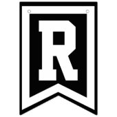 Trinidad und Tobago Wimpelkette (Zweite Fahne)