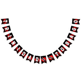 Trinidad und Tobago Wimpelkette