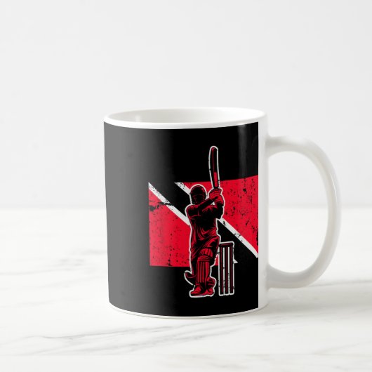 Trinidad und Togo Cricket Kaffeetasse (Rechts)