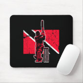 Trinidad und Togo Cricket Mousepad (Mit Mouse)