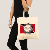 TRINIDAD WEDD WICOME Zielort Floral Tragetasche (Vorderseite (Produkt))