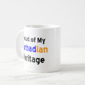 Trinidadian Kulturkaffee-Tasse Kaffeetasse (Vorderseite Links)