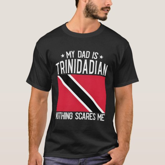 Trinidadian Roots Trinidad Erbe für T-Shirt (Vorderseite)