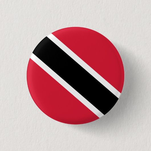 Trinidadians und Tobago Flag, Trinidad und Tobago Button (Vorderseite)