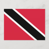 Trinidadians und Tobago Flag, Trinidad und Tobago Postkarte (Vorderseite)