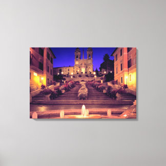 Trinità Dei Monti (Rom) Canvas Print Leinwanddruck